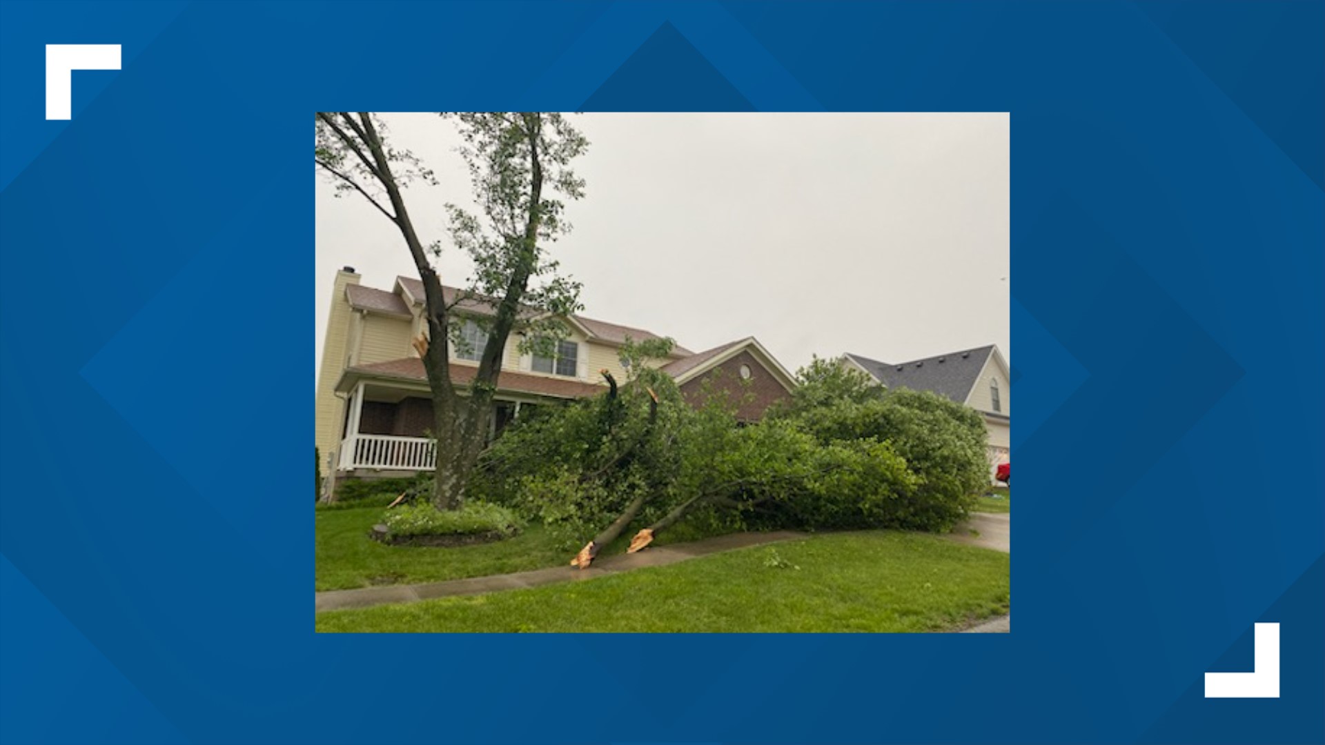 Photos Sunday Storm Causes Damage Around Kentuckiana Whas