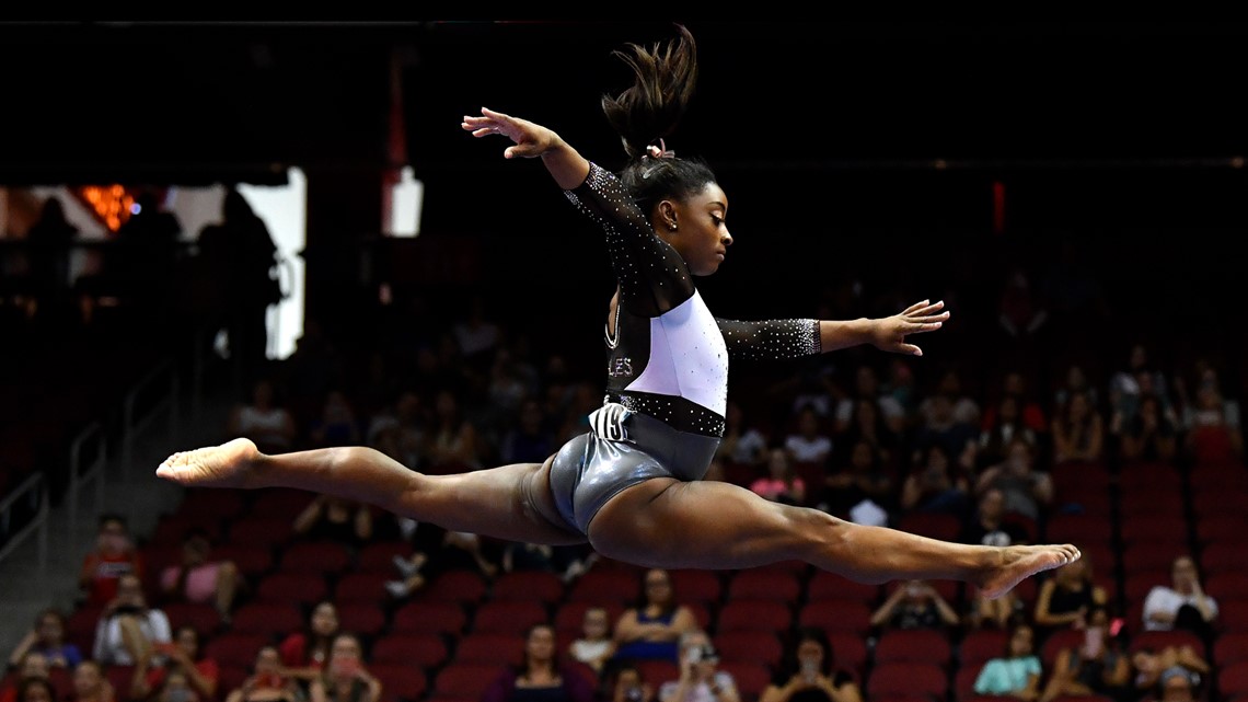 Simone Biles Takes Gold Medal In Louisville Whas11