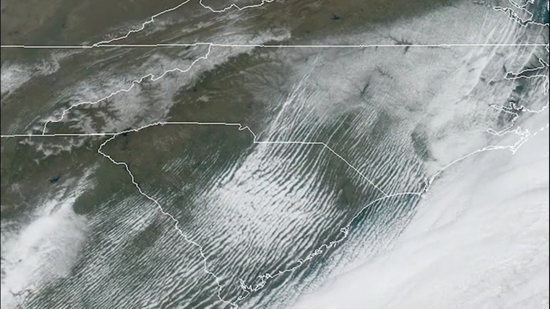 Satellite loop shows North Carolina snow | 0
