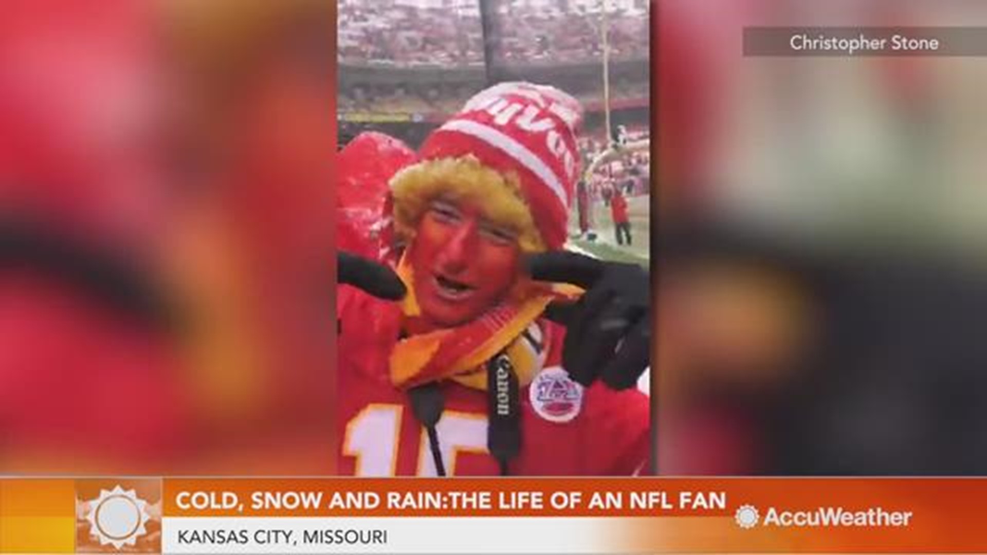 Cold, snow and rain Inside the life of a Kansas City Chiefs superfan