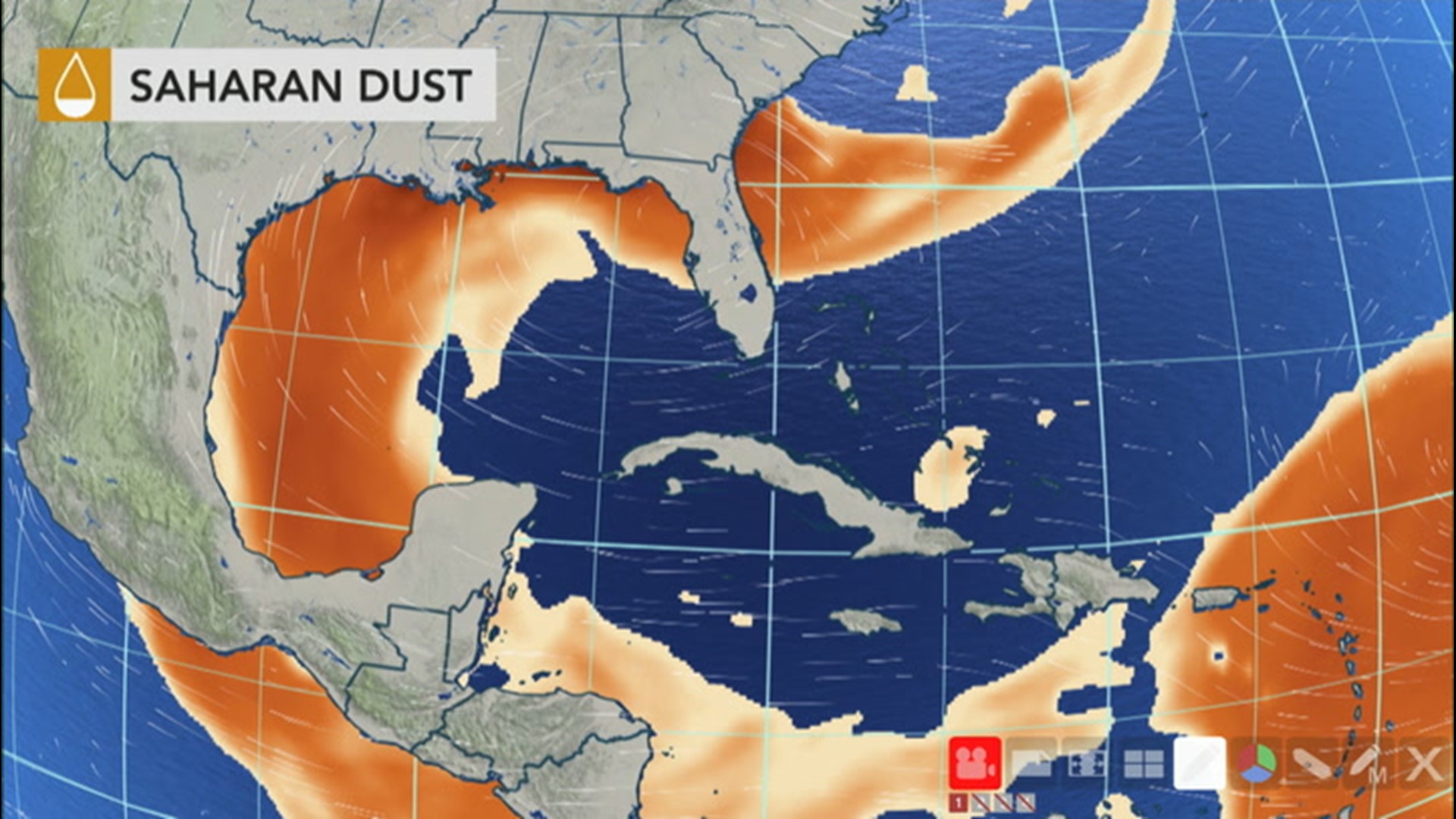 Saharan dust is inhibiting tropical development in the Atlantic, but Bernie Rayno explains when and where a tropical system could form next.