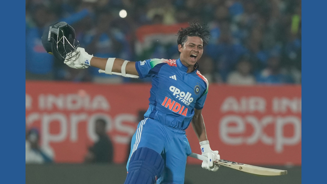 Le premier siècle ODI de Jaiswal complète la victoire de l’Inde contre l’Afrique du Sud