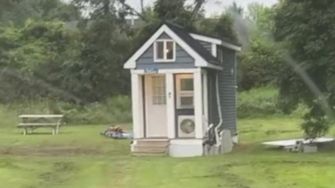 Family of 4 With 2 Dogs Accidentally Books 114-Square-Foot Tiny House for Vacation