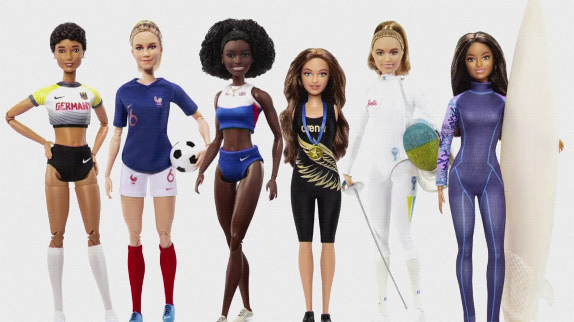 Ahead of the 2020 Olympics in Tokyo, Barbie is releasing a line of female role models in the sporting world just in time for International Women's Day. Buzz60's Mercer Morrison has the story.
