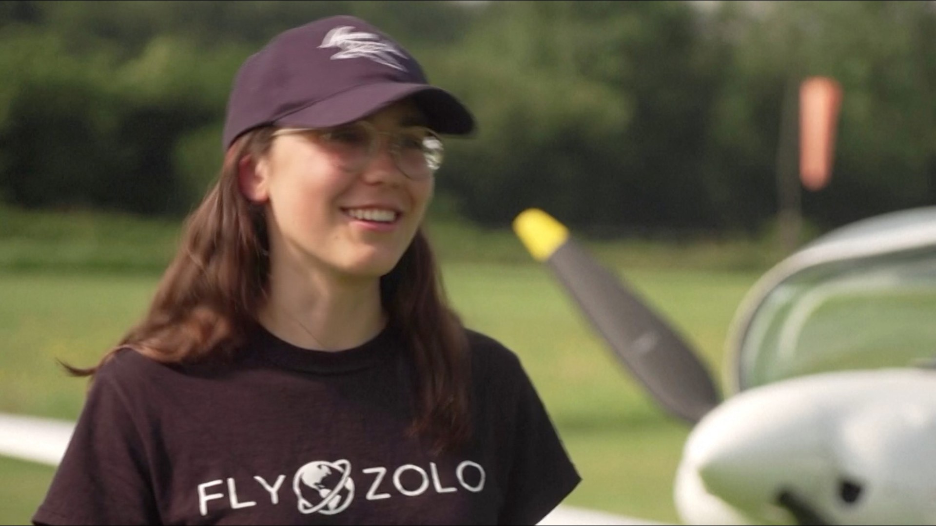 Zara Rutherford is going to attempt to be the youngest woman to fly solo around the world. Buzz60's Keri Lumm has more.