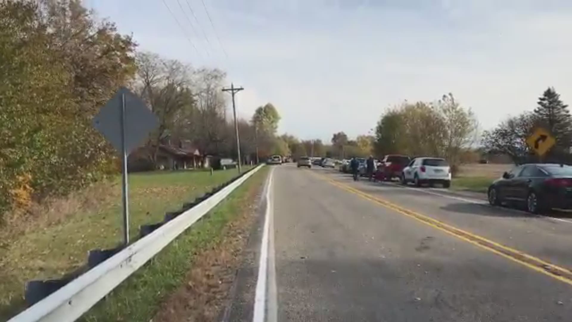 IndyStar Reporter Vic Ryckaert reports from the scene where a pickup truck struck and killed three kids getting on their school bus in northern Indiana. Vic Ryckaert, vic.ryckaert@indystar.com