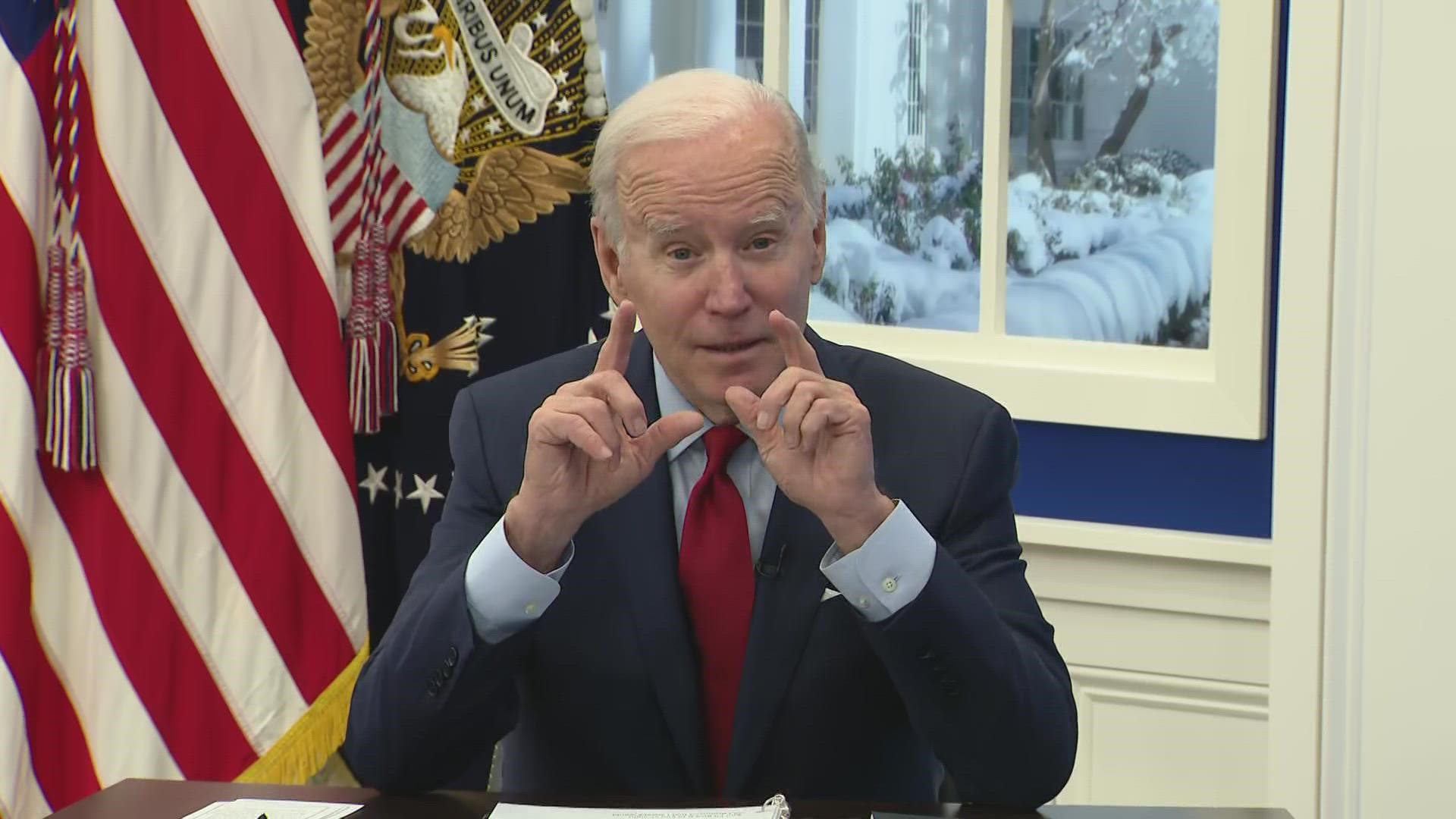 President Joe Biden announced Tuesday the federal government is now planning to purchase 20 million COVID-19 treatment pills from Pfizer.