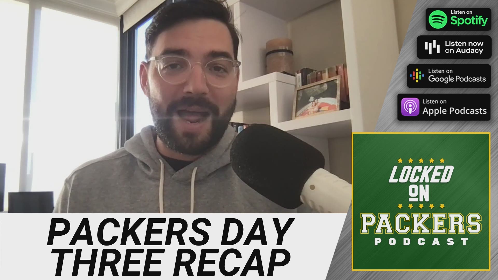 The host of the Locked On Packers podcast reacts to the team picking nine players in the NFL Draft.