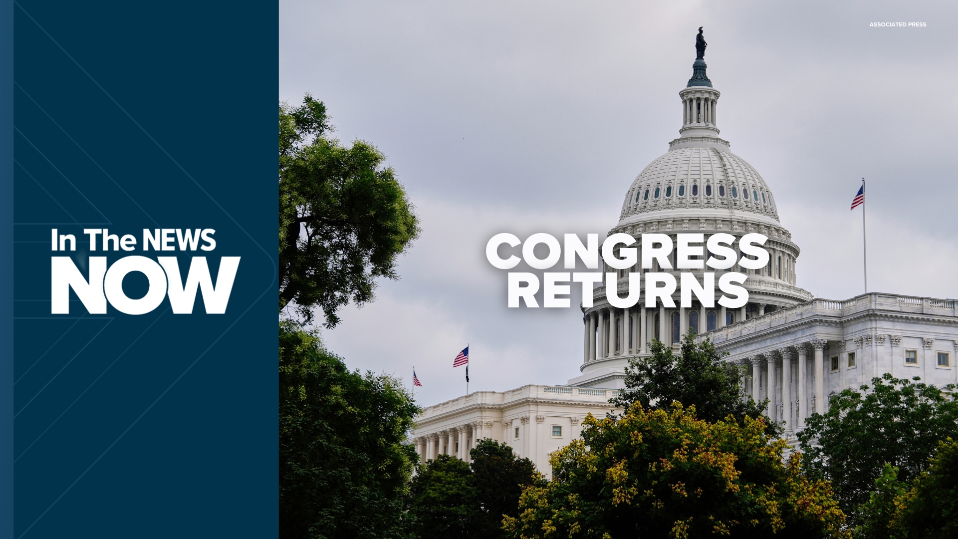 Lawmakers return from recess with a full agenda, facing a looming government shutdown, scrutiny over Epstein files, and fallout from leadership changes at the CDC.