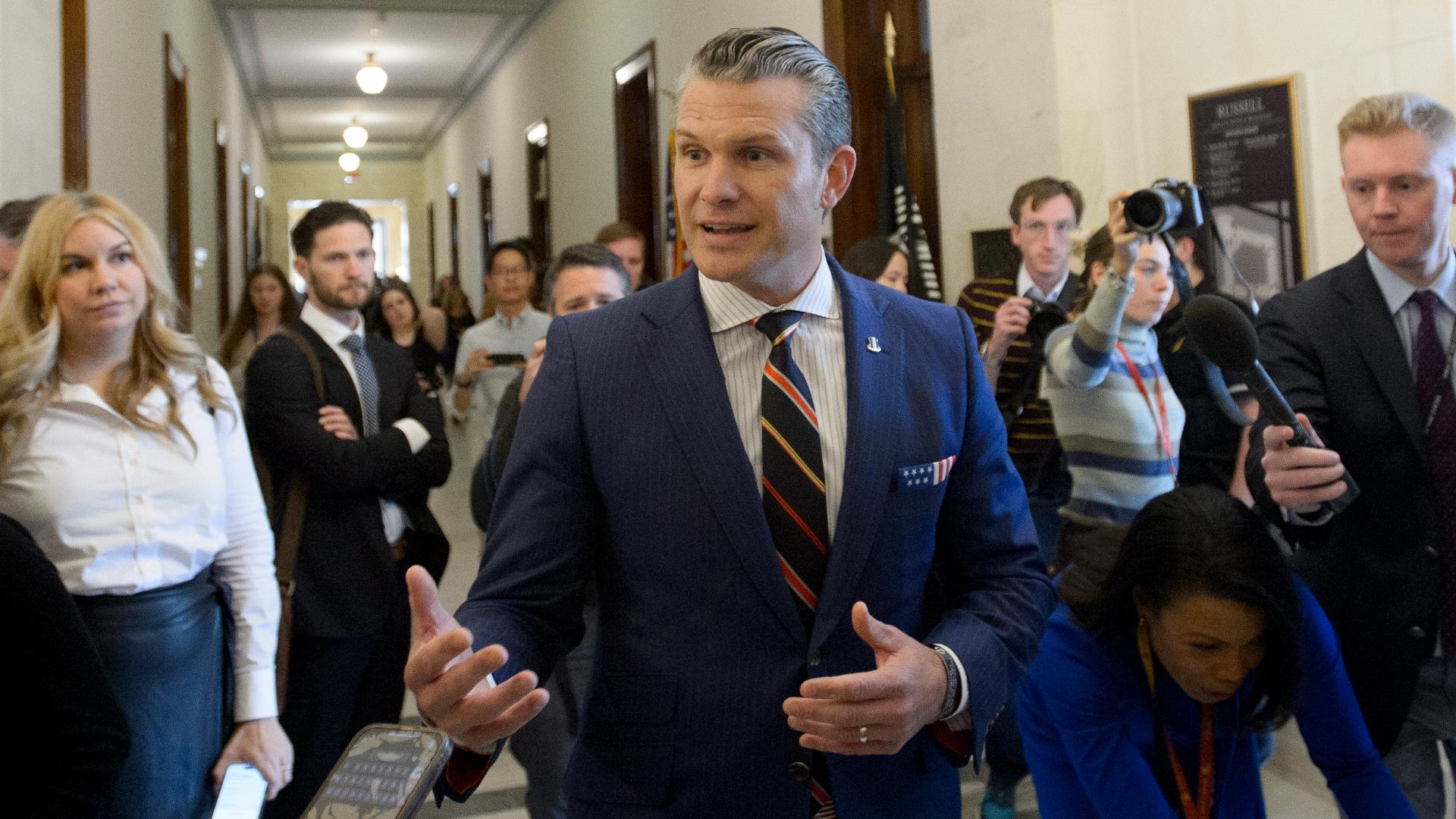 Trump defense secretary pick Pete Hegseth accused of cornering woman