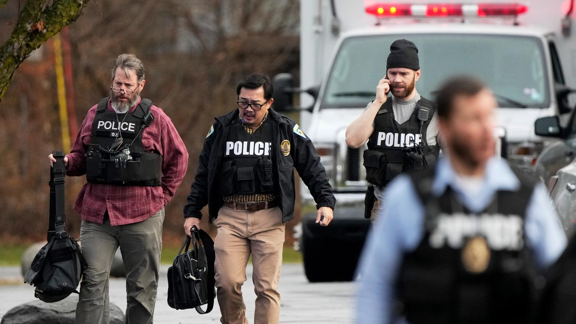 Police said the deadly shooting occurred in a study hall Monday morning at Abundant Life Christian School in Madison, Wisconsin.