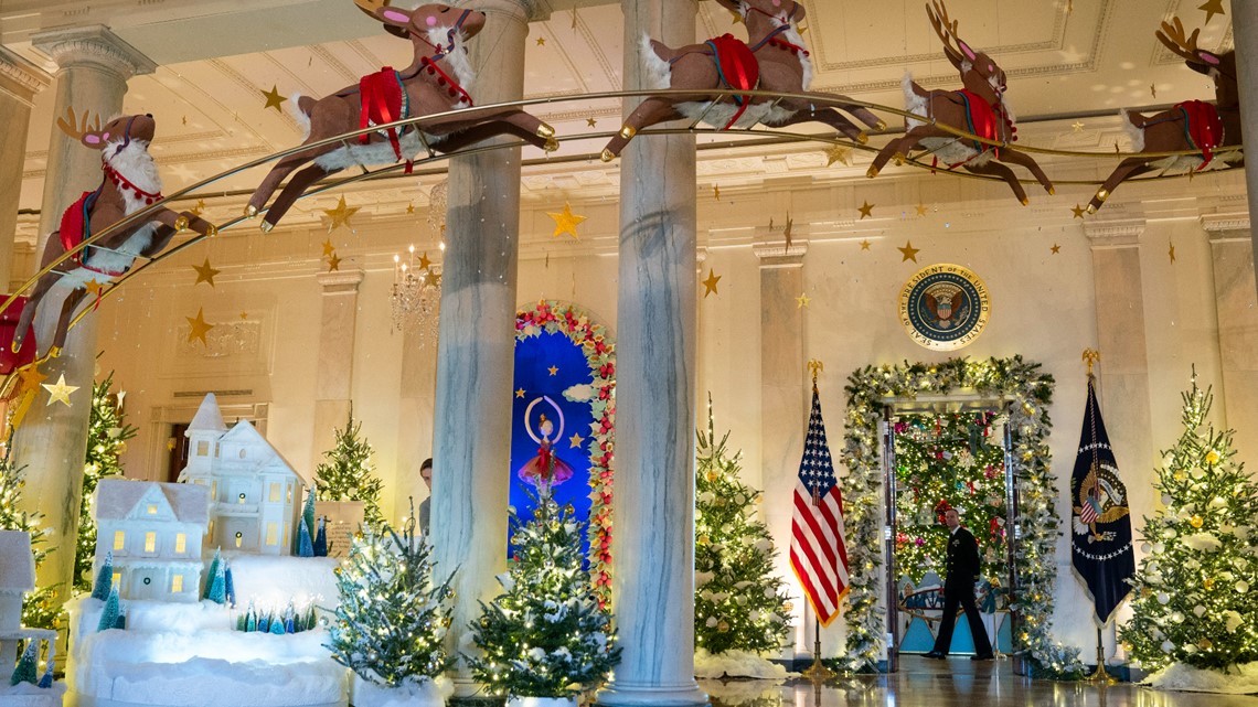 Jill Biden reveals 2023 White House Christmas decorations - Vimarsana News