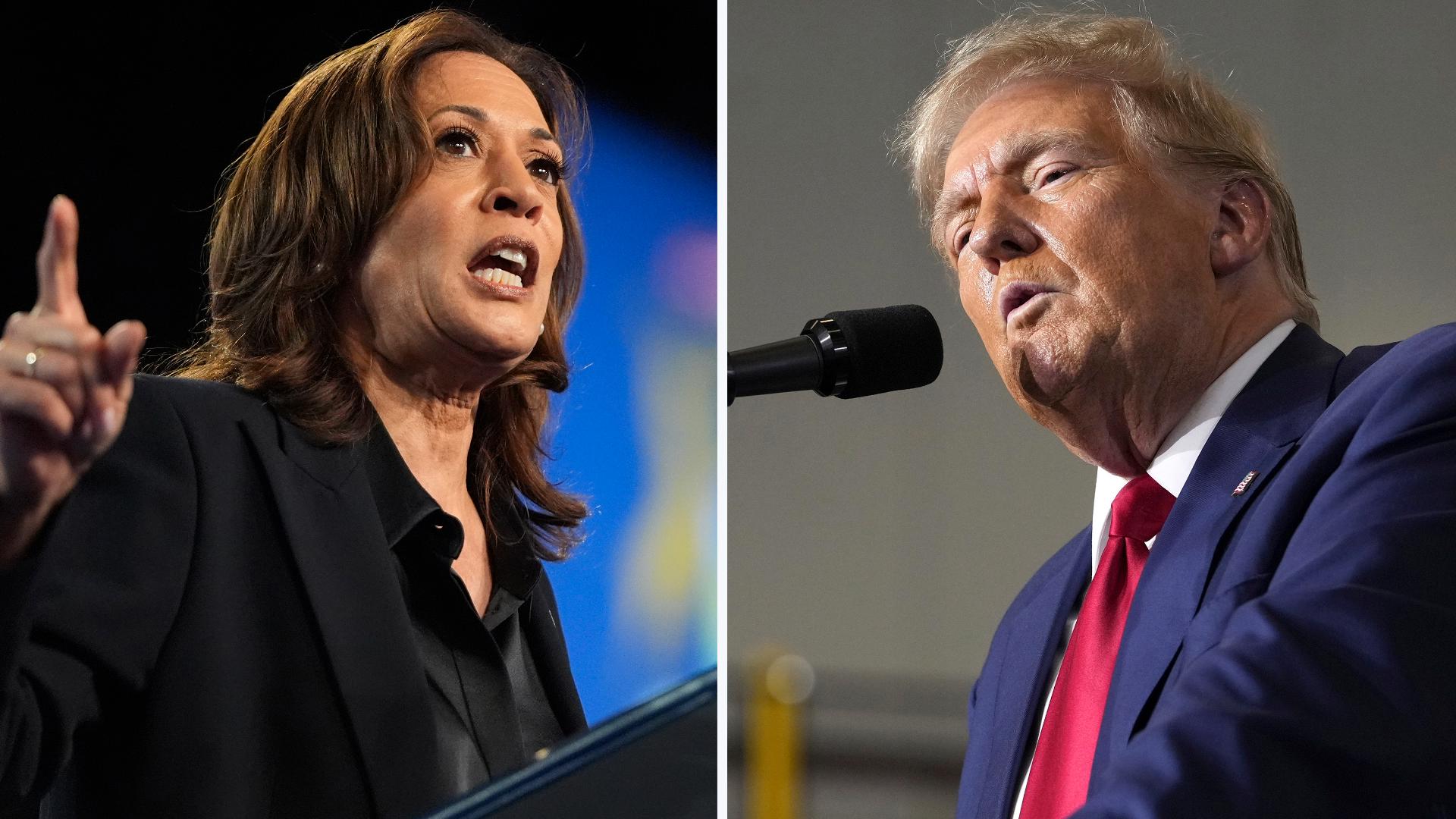 Trump suggested some states need to redo the exceptions on abortion laws and coined himself as the father of IVF which Harris said was bizarre.