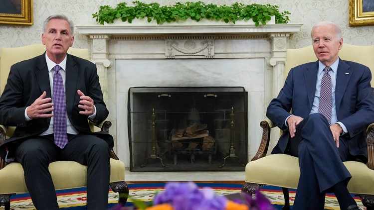 Ahead of House debt ceiling vote, Biden shores up Democrats and McCarthy scrambles for GOP support