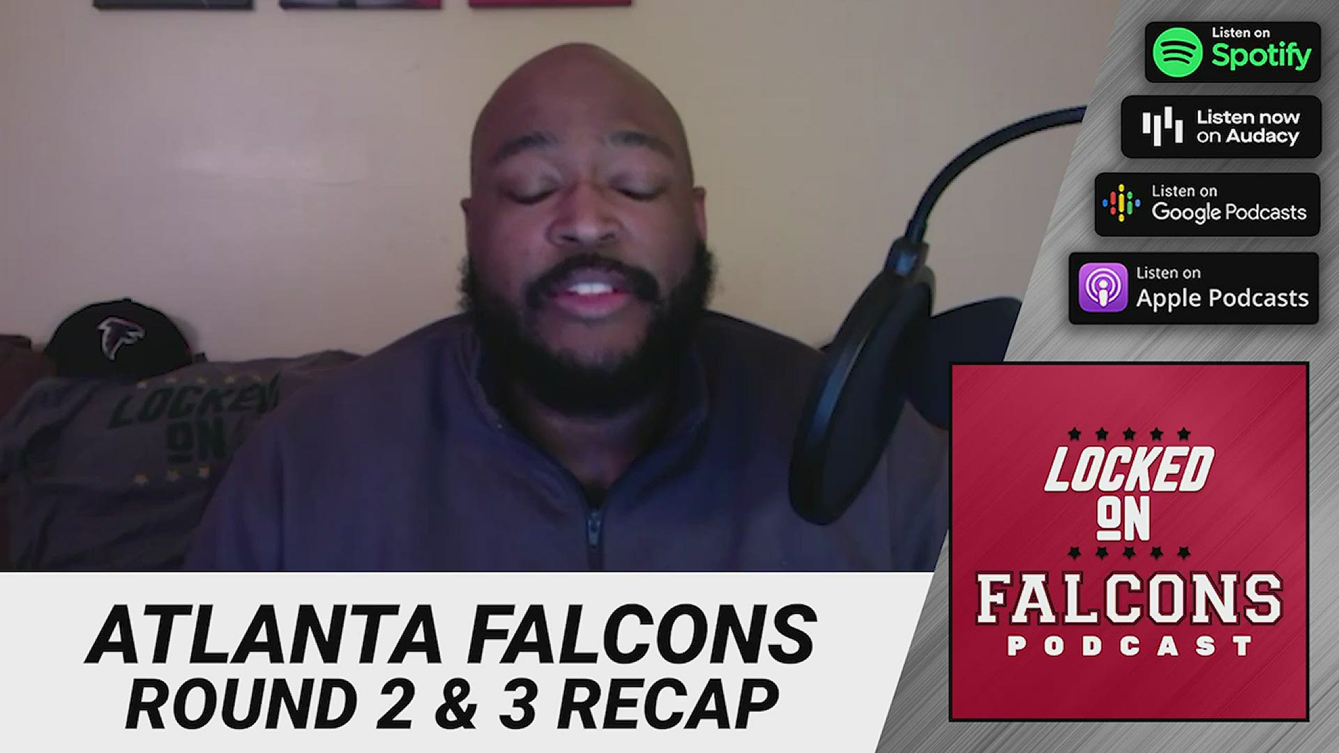The host of the Locked On Falcons podcast reacts to the teams second and third rounds of the NFL Draft.