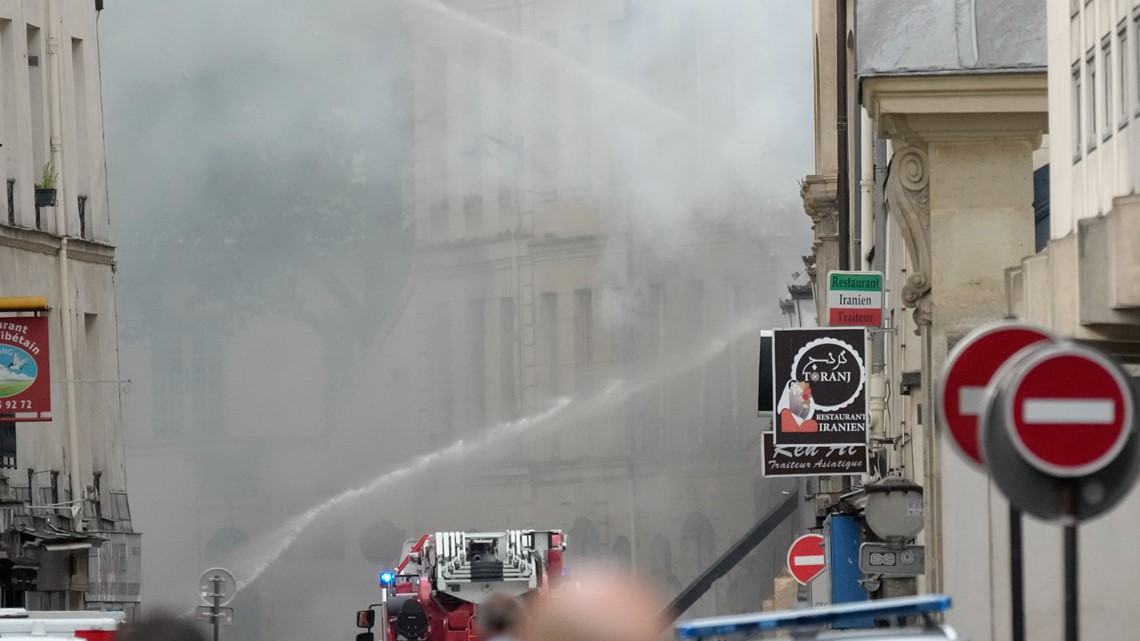 Paris explosion leaves 24 injured, ignites fire in French capital - Vimarsana News
