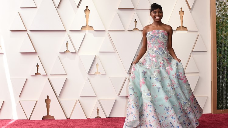Why celebrities wore blue ribbons on the Oscars red carpet