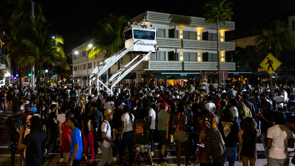 Miami Beach imposes spring break curfew after shootings whas11