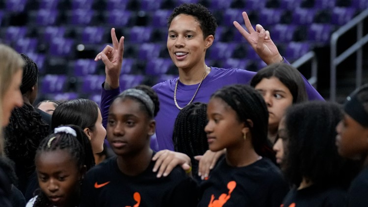 'A day of joy': Brittney Griner opens 1st WNBA season since detainment in Russia