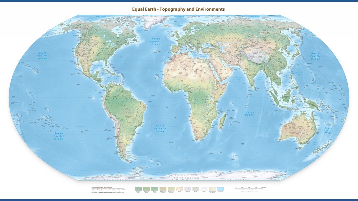 UN's General Assembly backs push to replace world's most widely used map