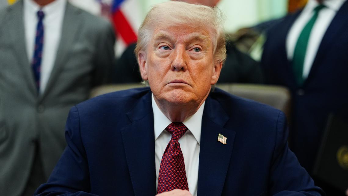 President Trump pre-records Bible verses to be played during nationwide reading event