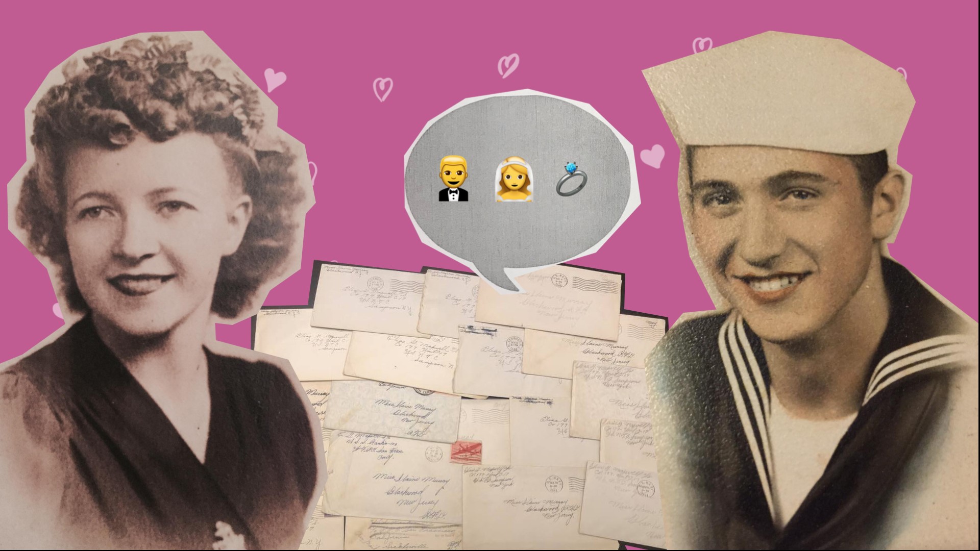 After two friends stumbled upon a stack of old love letters from World War II, they set out to find out how the love story ended.