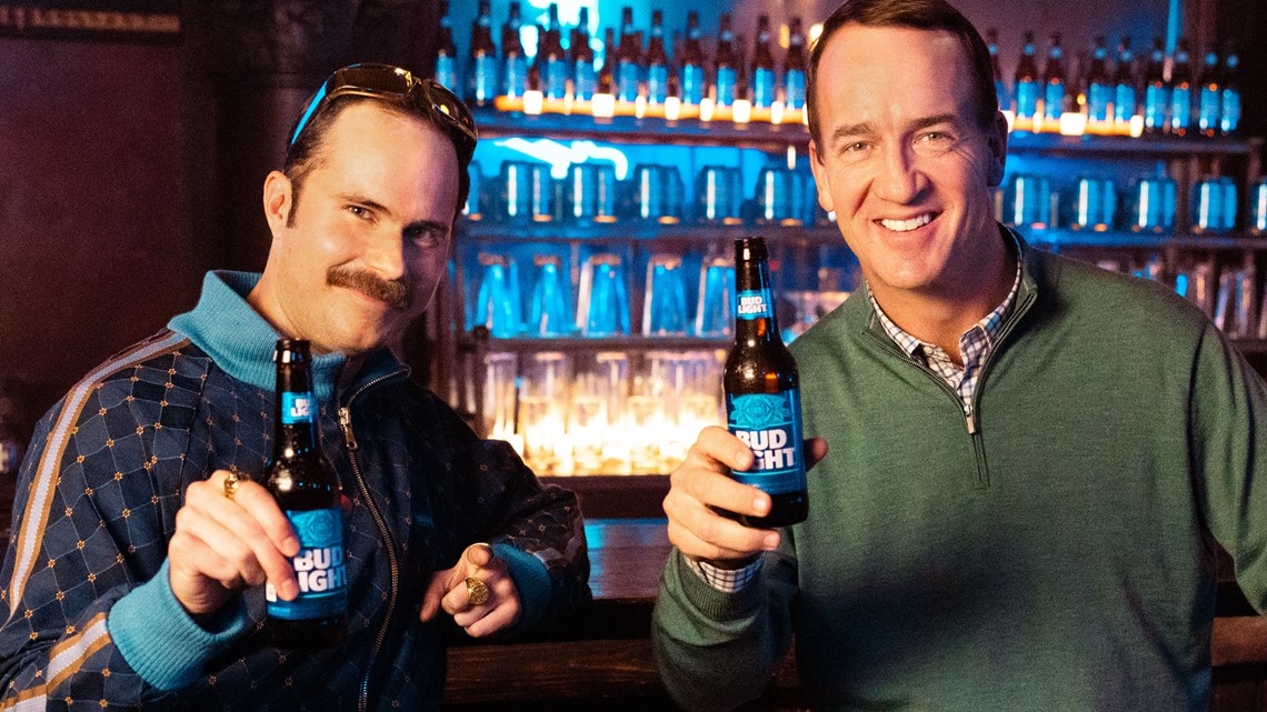 Post Malone, Peyton Manning appear in Bud Light Super Bowl ad