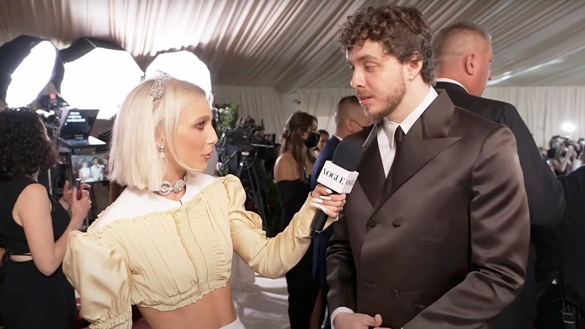 Jack Harlow Calls Viral Met Gala Moment With Emma Chamberlain a ‘Work of Art’