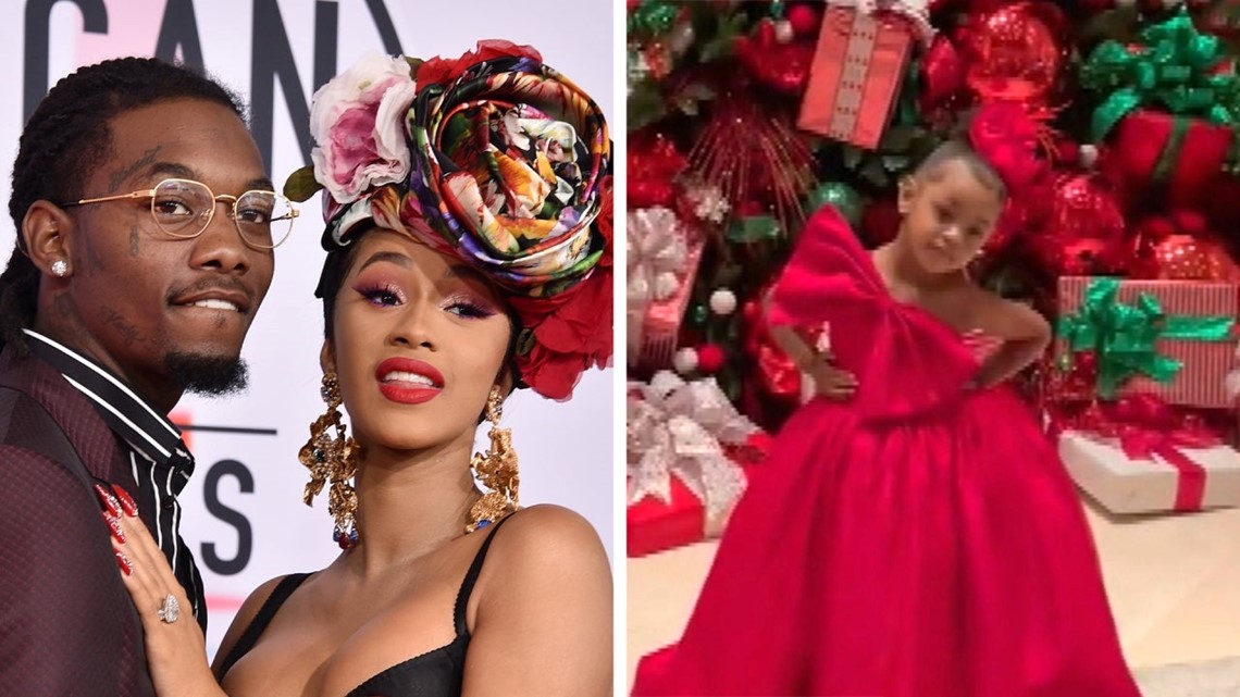 Cardi B shares adorable family photos with husband Offset from