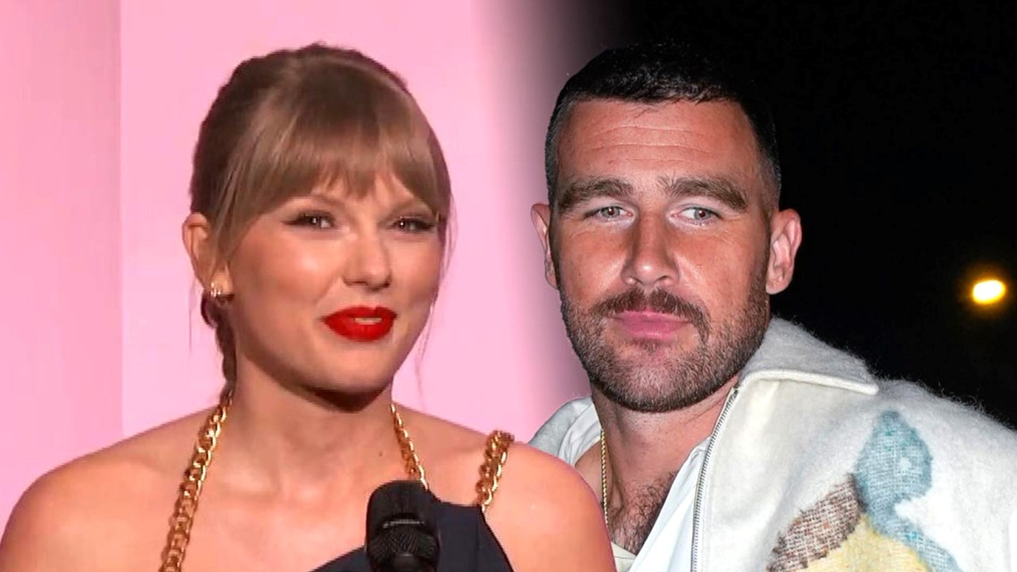 Taylor Swift and Travis Kelce Step Out at 2024 Gucci Oscars Party After