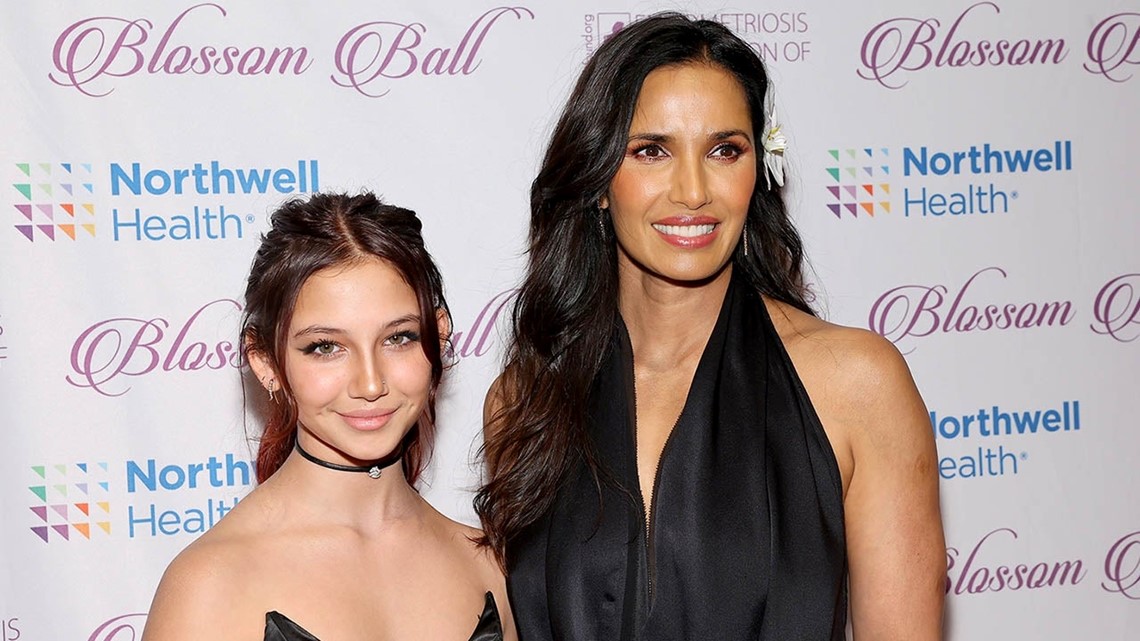 Padma Lakshmi and Daughter Krishna, 13, Are a Glamorous Duo in Rare Red