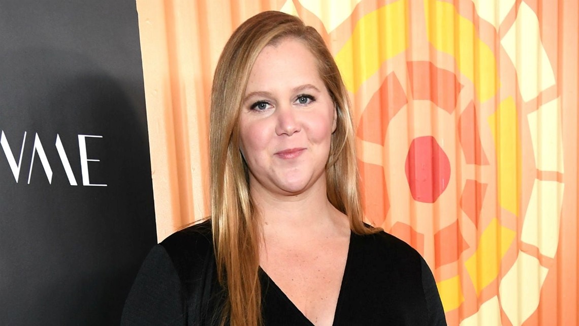 Amy Schumer Wears Her 'Nicest Dress' to Receive Her COVID-19 Vaccine: Watch