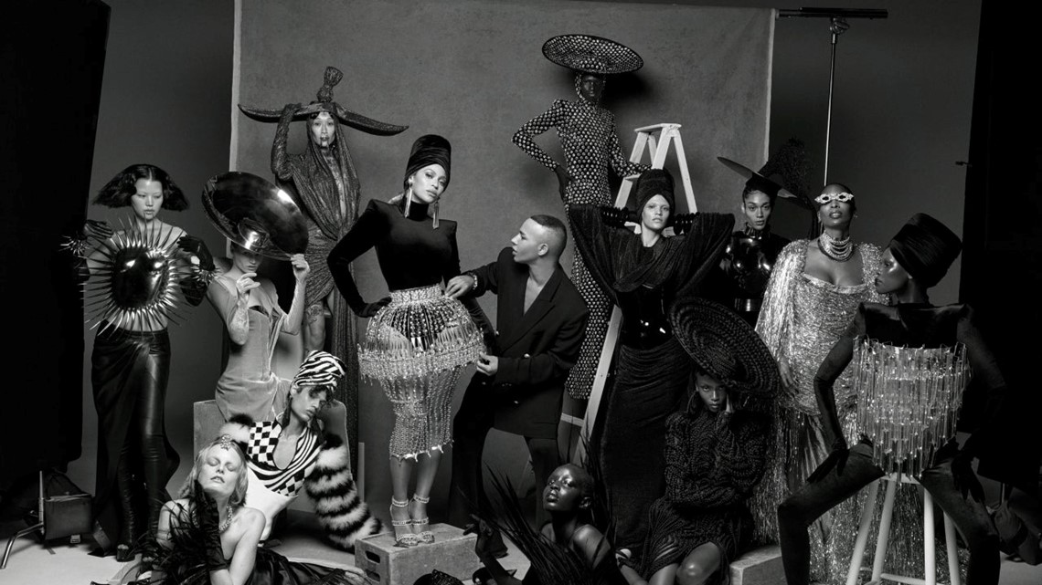 Beyoncé and Olivier Rousteing 'Celebrate the Human Form' With ...