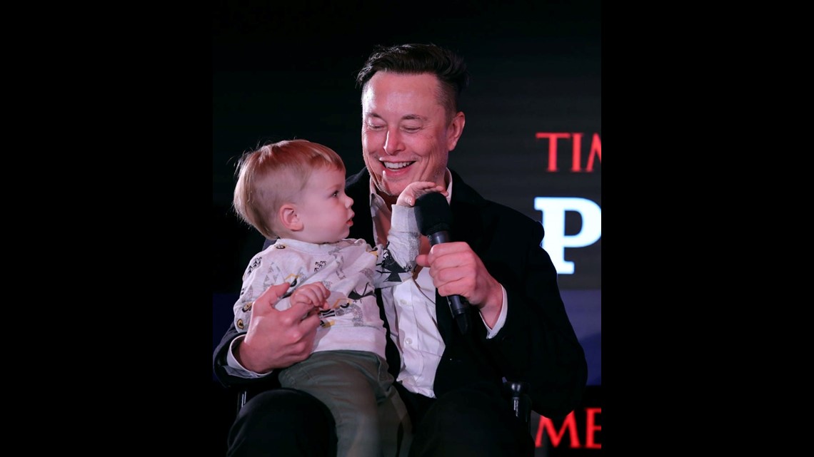 Elon Musk Brings Son X AE A-Xii to Person of the Year Event | whas11.com