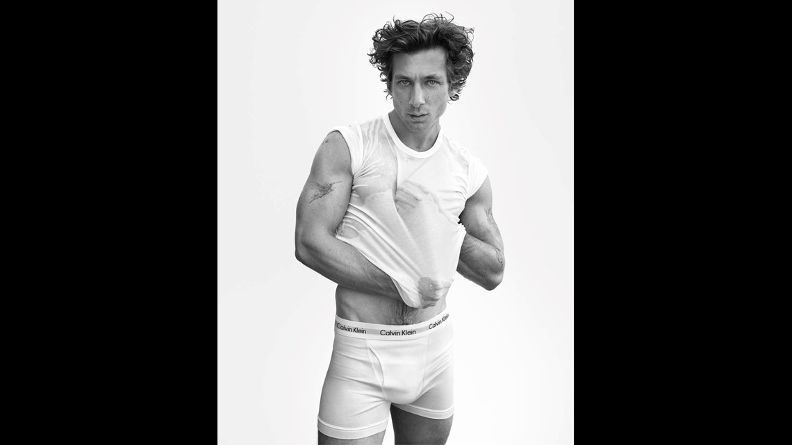Jeremy Allen White prepped for his Calvin Klein underwear campaign