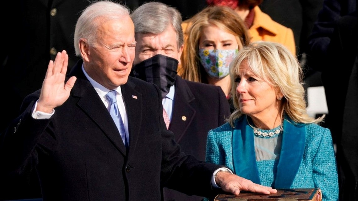 Joe Biden and Kamala Harris' Inauguration Day: See the ...