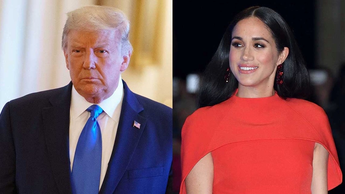 President Donald Trump Says He's 'Not a Fan' of Meghan Markle and Wishes  Prince Harry 'Luck' With Her | whas11.com