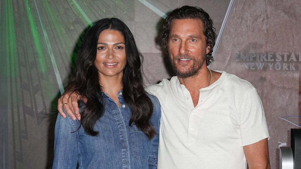 Matthew McConaughey Ditches His Pants to Grill Out With Wife Camila