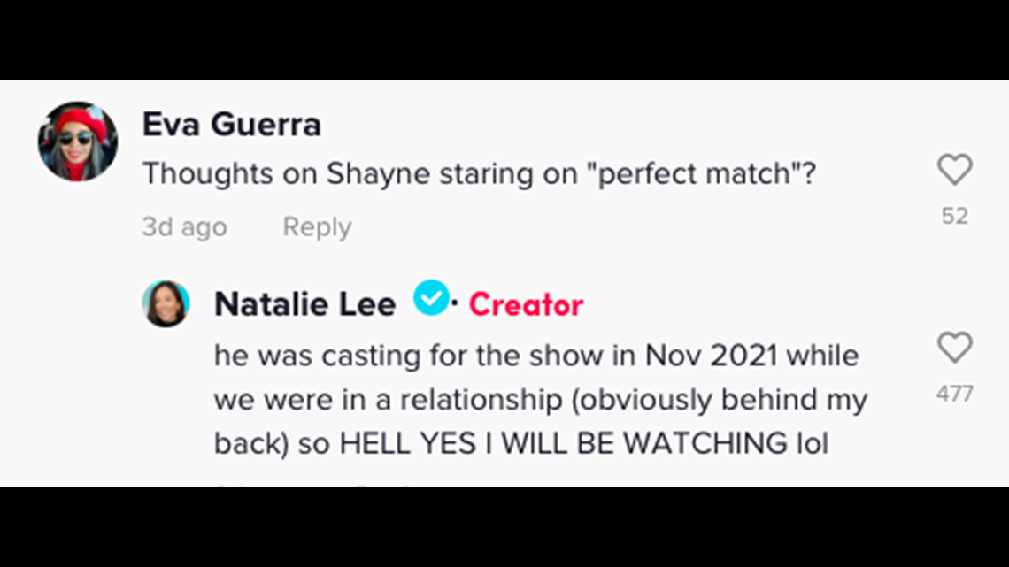 Shayne's 'Perfect Match' Dates Just Teamed Up With Ex Natalie From