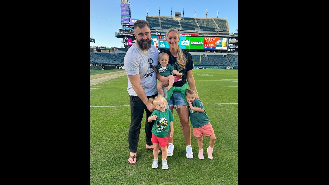 Jason Kelce's Most Adorable Family Photos