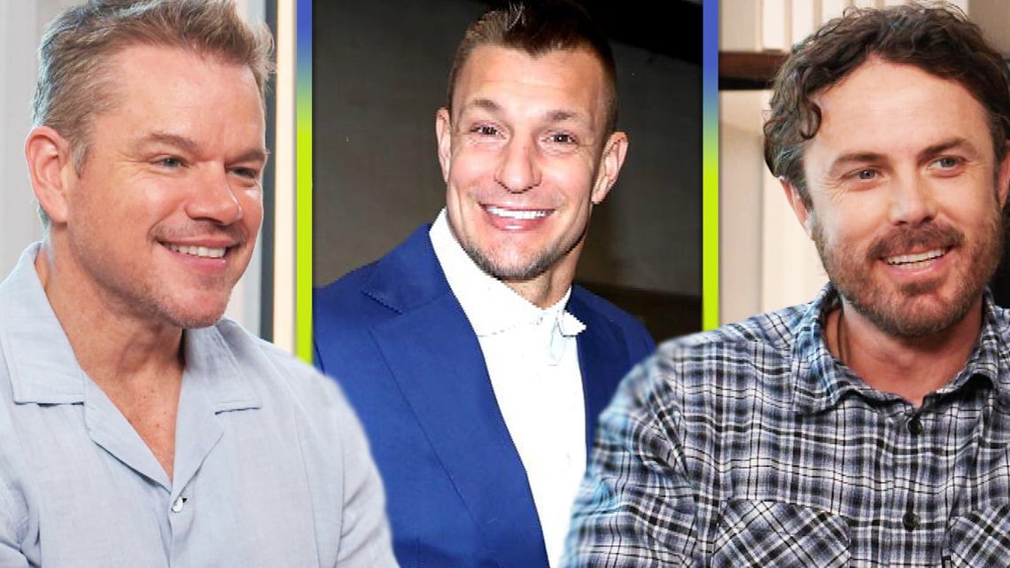 Matt Damon And Casey Affleck Dish On Rob Gronkowski's Cameo In 'The ...