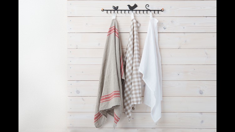 Using tea towels for more than one job 'can cause food poisoning'