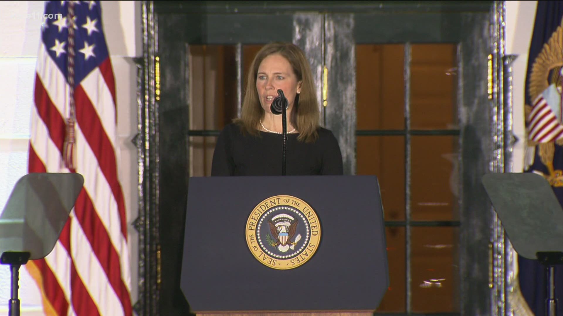 Amy Coney Barrett was unofficially sworn in Monday night as a justice of the U.S. Supreme Court, igniting debate as to what her impact will be.