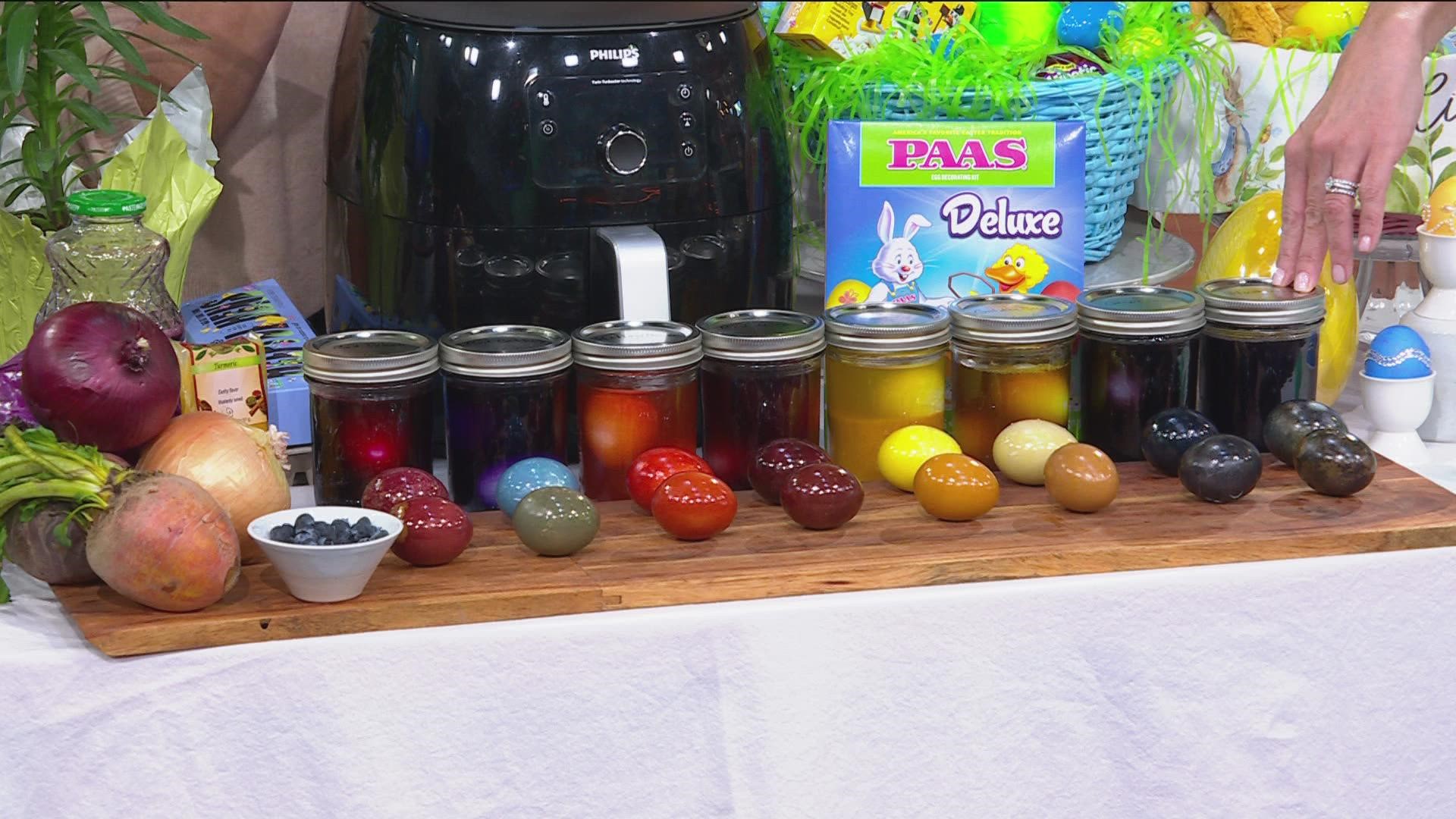 Kristen Karpinsky, a lifestyle correspondent from Bespoke Influence, demonstrated the perfect way to cook eggs for Easter.