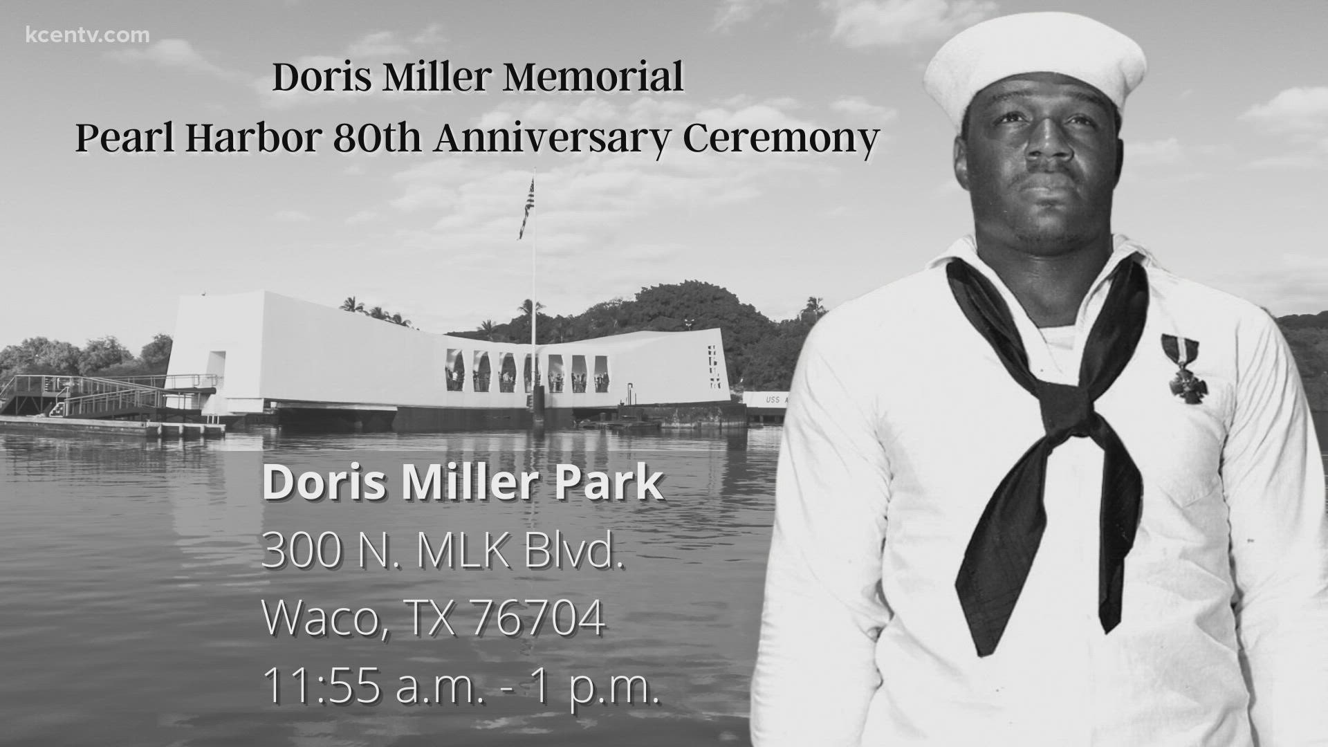 Waco will be holding its own anniversary ceremony at Dorris Miller Park. KCEN's Bary Roy with more.