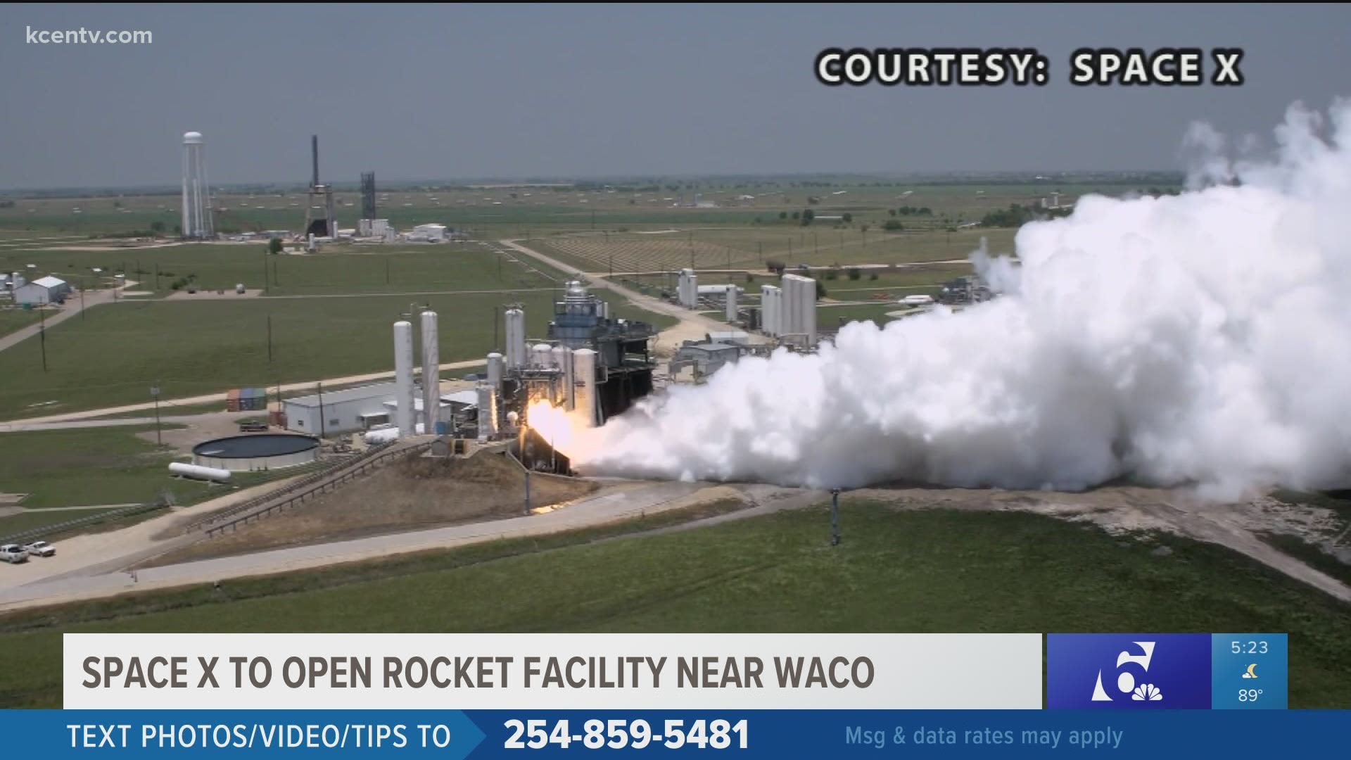 The SpaceX CEO said the new facility will make rocket engines with the goal of creating ships that will send crews to build a city on Mars.