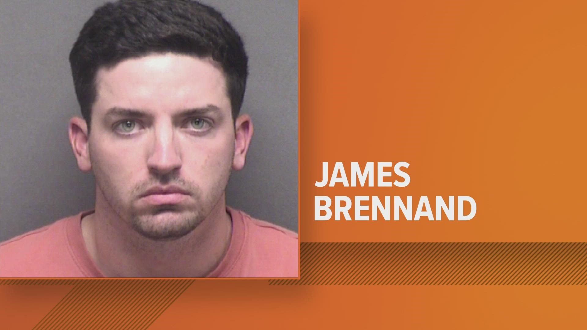 James Brennand was fired just over a week ago after shooting a teen at point-blank range while he was sitting in his car.