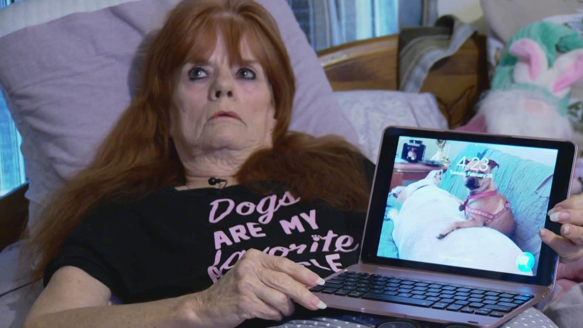 It happened while Linda Lackey was walking her dog Baby in her own neighborhood. She was released from the hospital this week, but says she’s traumatized.