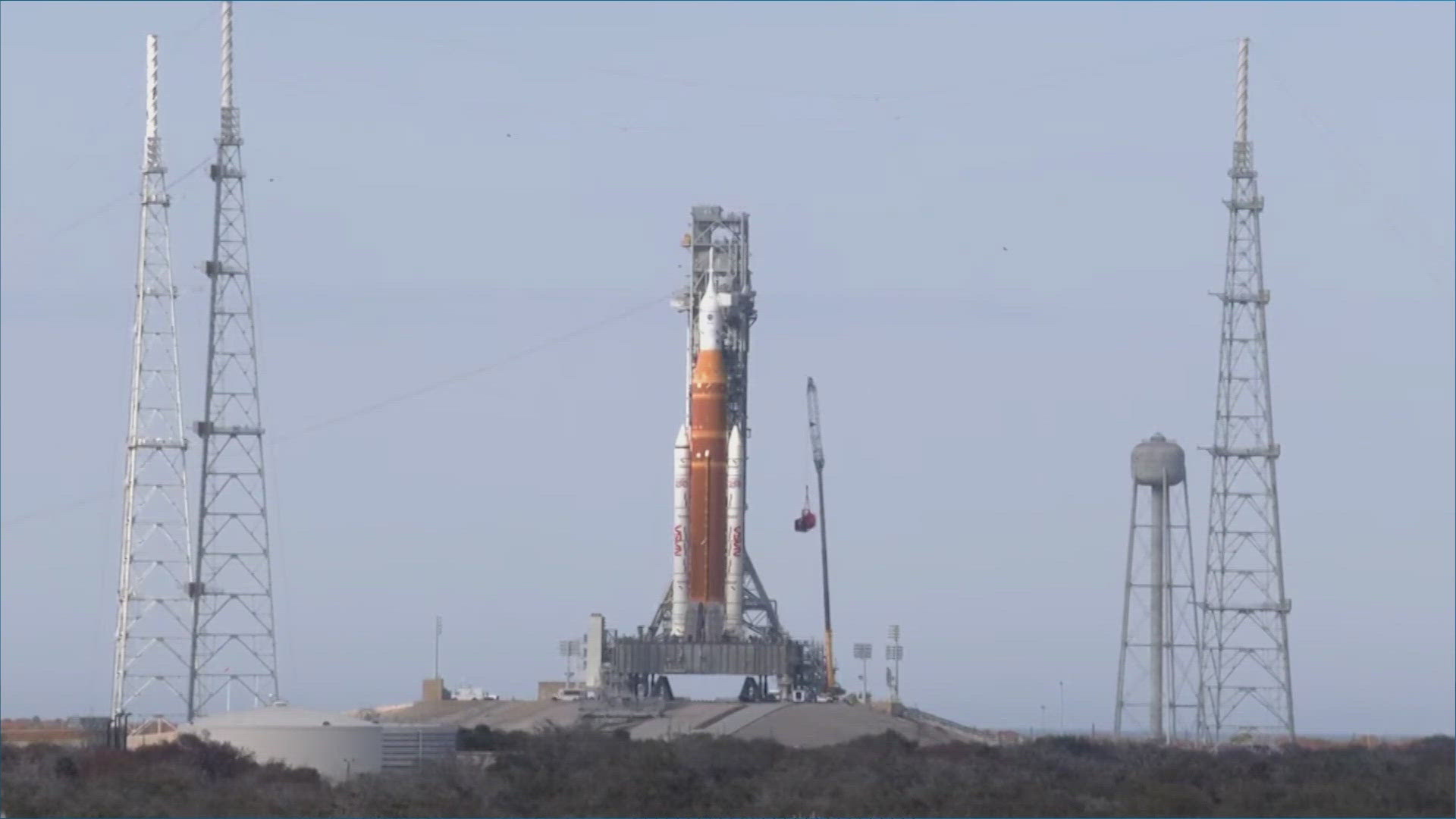 NASA moves Artemis II moon rocket off launch pad for more repairs