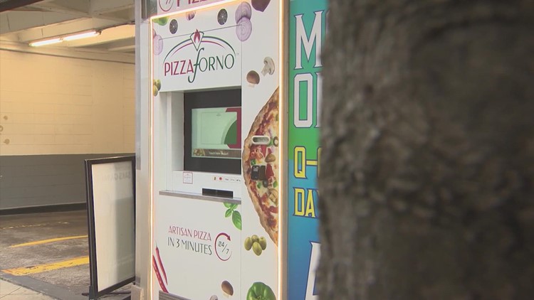 Pizza vending machines make their debut in Texas